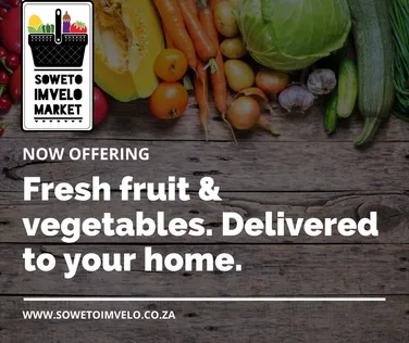 Social ad: fresh fruit & vegetables delivered to your home